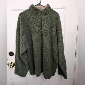 Women’s 2xl Dark Green WFS Element Gear Sherpa Pullover